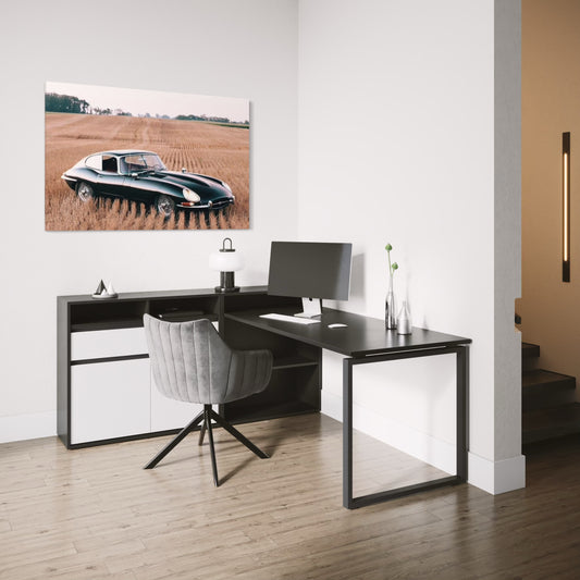 Cuadro decorativo canvas Jaguar E-Type Coupé 002