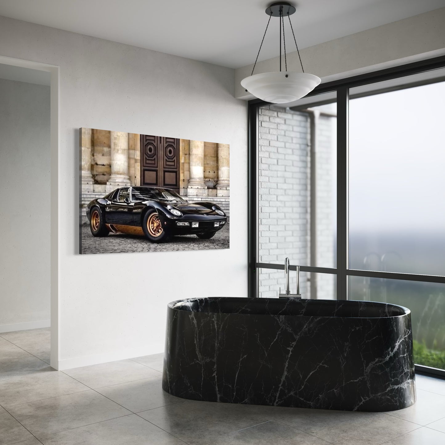 Cuadro decorativo canvas Lamborghini Miura