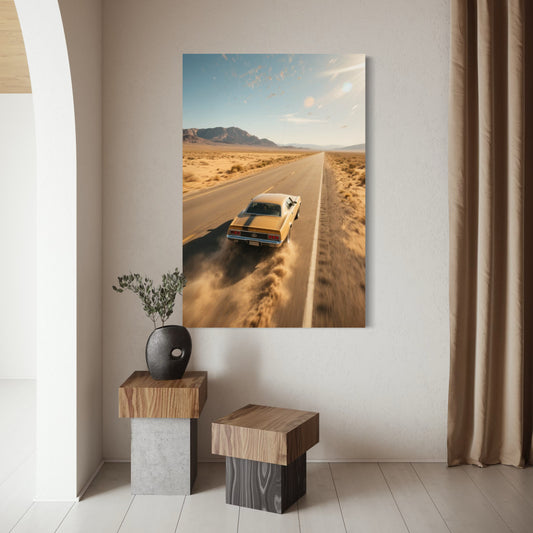 Cuadro decorativo canvas Libertad a Fondo