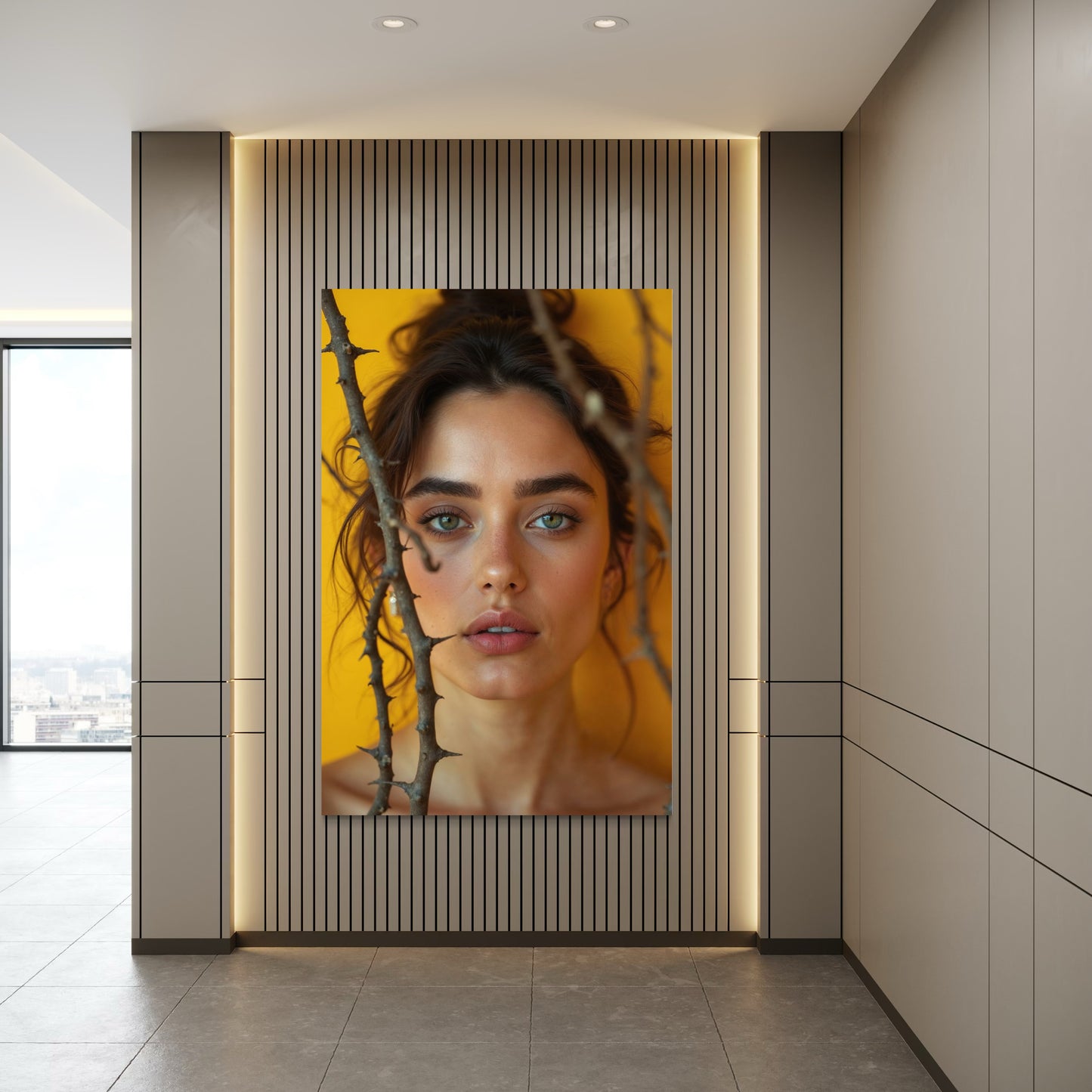 Cuadro decorativo canvas Thorns