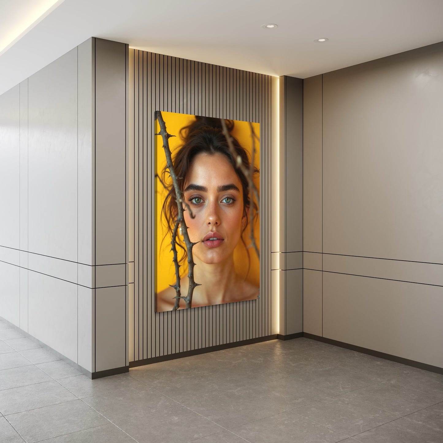 Cuadro decorativo canvas Thorns