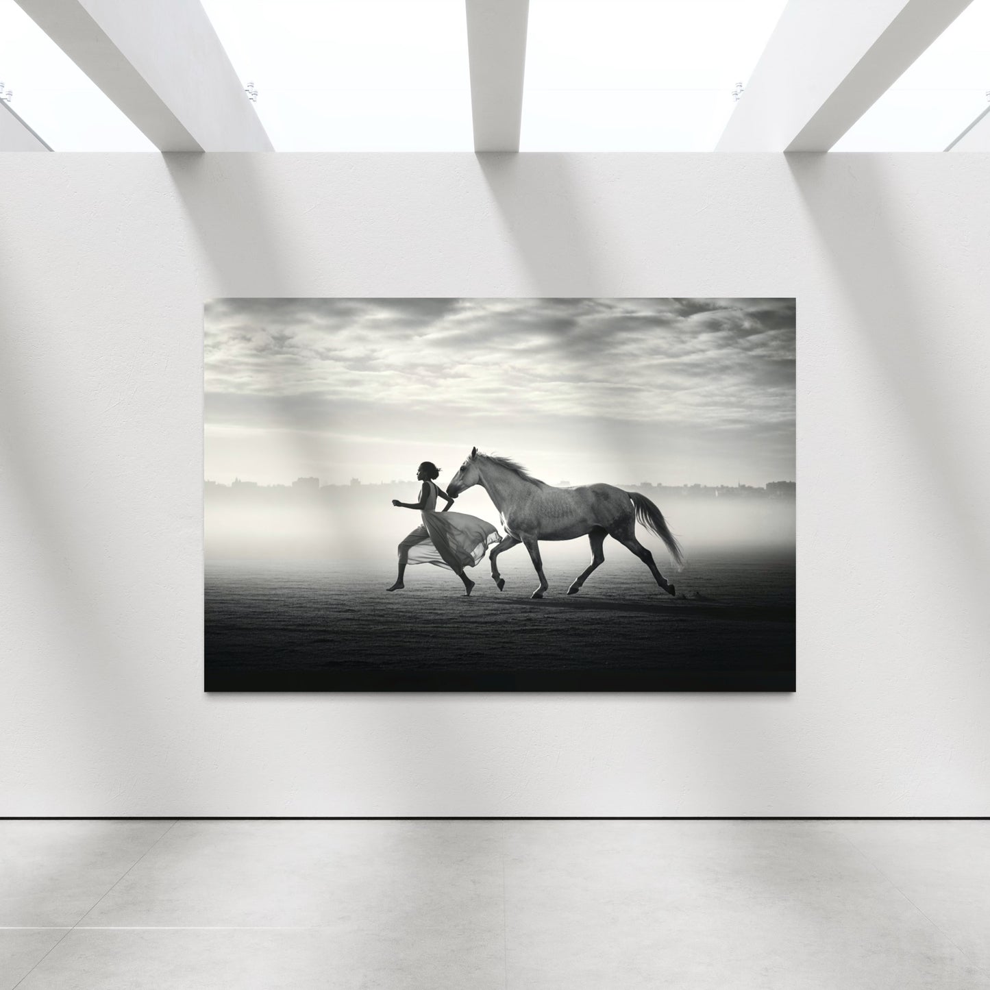 Cuadro decorativo canvas El corcel