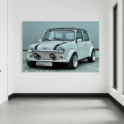 Cuadro decorativo canvas Mini Cooper 006