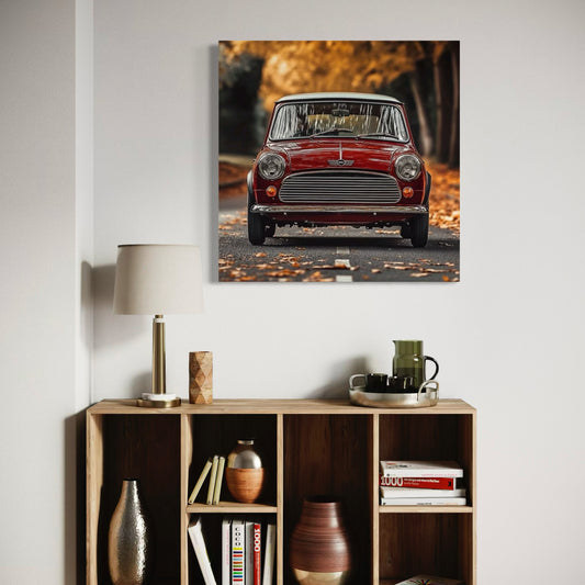 Cuadro decorativo canvas Mini Cooper 005