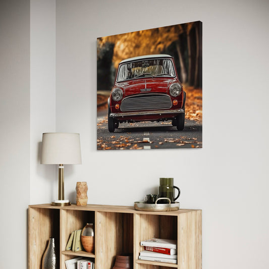 Cuadro decorativo canvas Mini Cooper 005