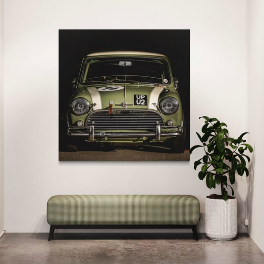 Cuadro decorativo canvas Mini Cooper 004