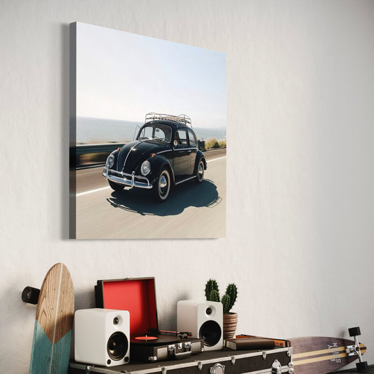 Cuadro decorativo canvas Mini Vocho 004