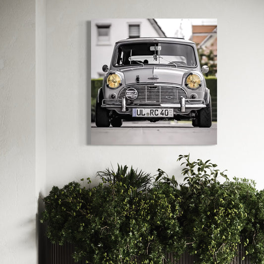 Cuadro decorativo canvas Mini Cooper 001