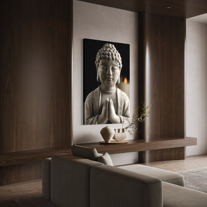 Cuadro decorativo canvas Buda 020