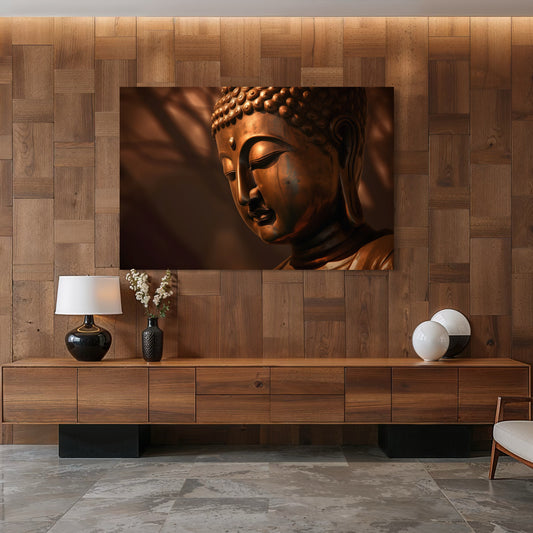 Cuadro decorativo canvas Buda 019