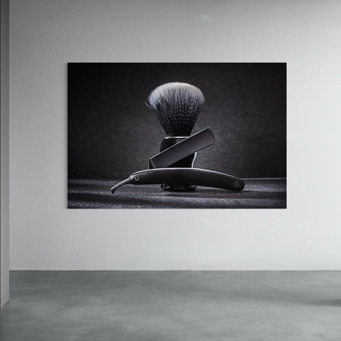 Cuadro decorativo canvas Barbershop 004