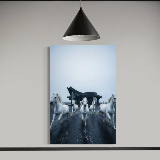 Cuadro decorativo canvas Estampida