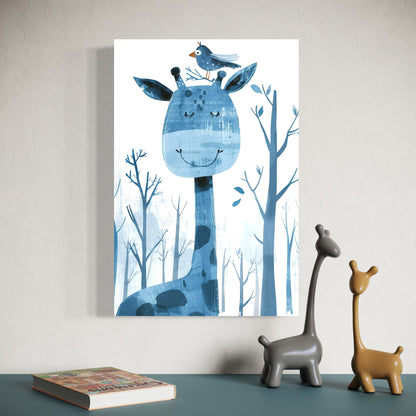 Cuadro decorativo canvas Jirafa 005