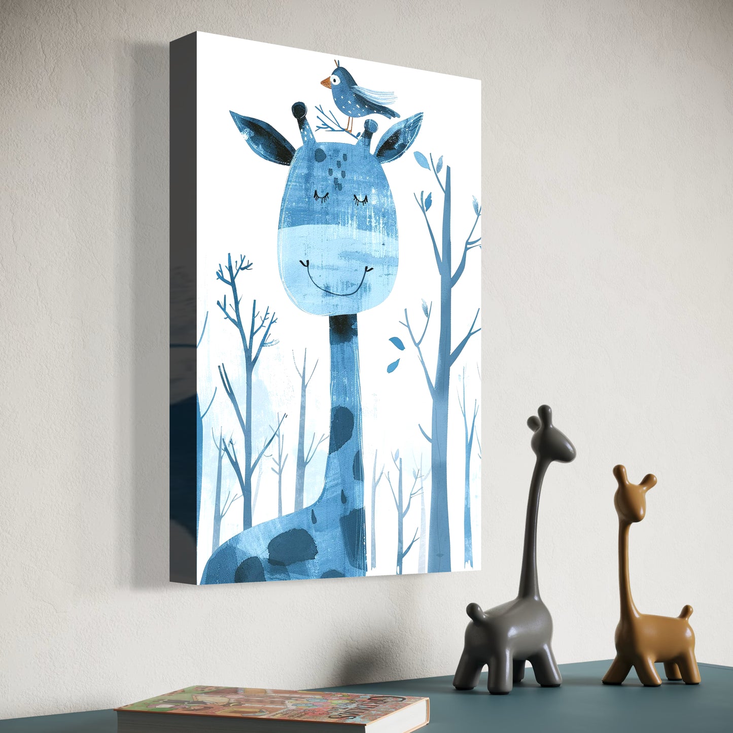 Cuadro decorativo canvas Jirafa 005