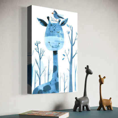 Cuadro decorativo canvas Jirafa 005