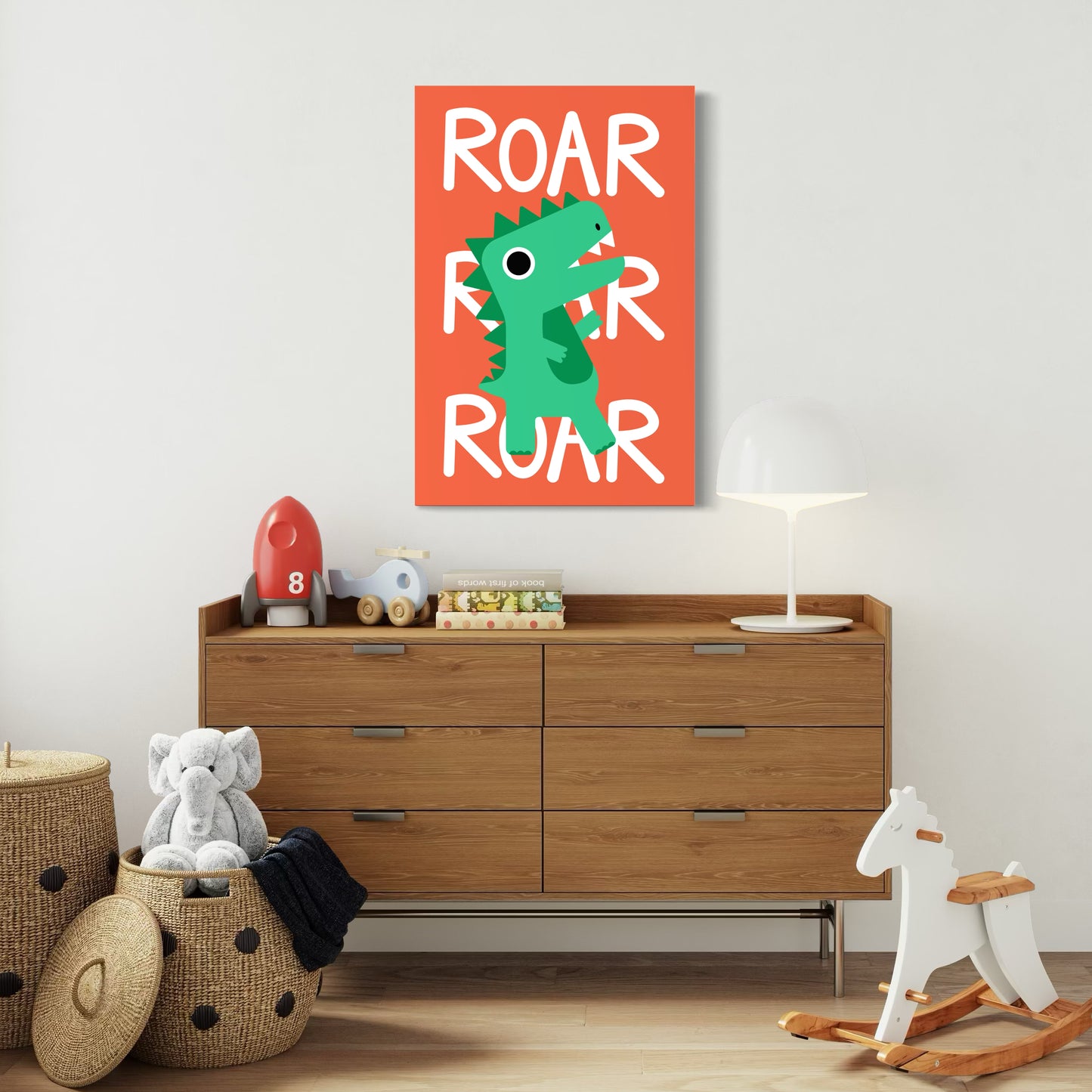 Cuadro decorativo canvas Roar