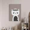 Cuadro decorativo canvas Gato 007