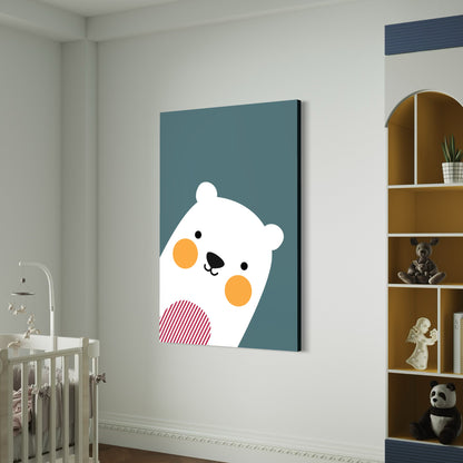 Cuadro decorativo canvas Oso 007