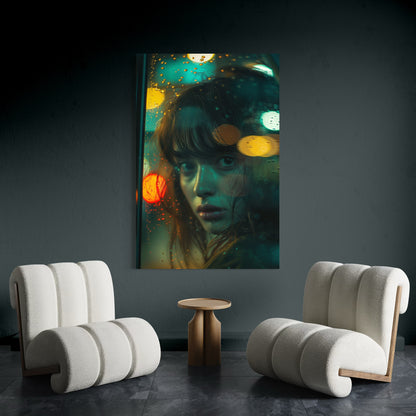 Cuadro decorativo canvas Bokeh y Mirada