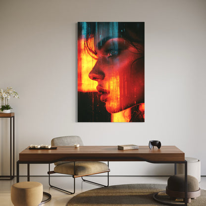 Cuadro decorativo canvas Voltaje en la Mirada