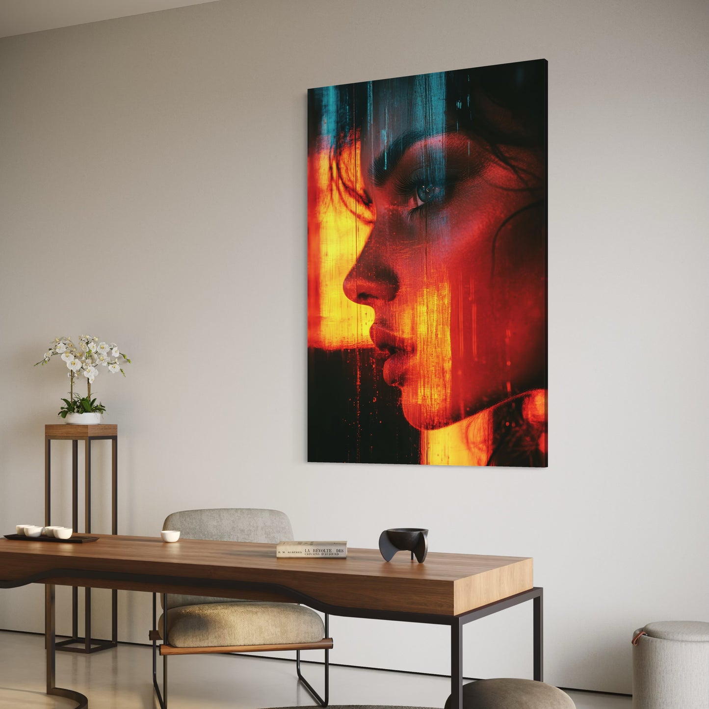 Cuadro decorativo canvas Voltaje en la Mirada