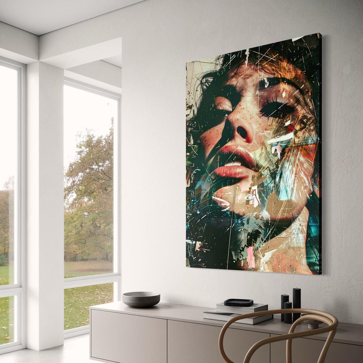 Cuadro decorativo canvas Collage Emocional