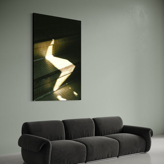 Cuadro decorativo canvas Geometría Solar