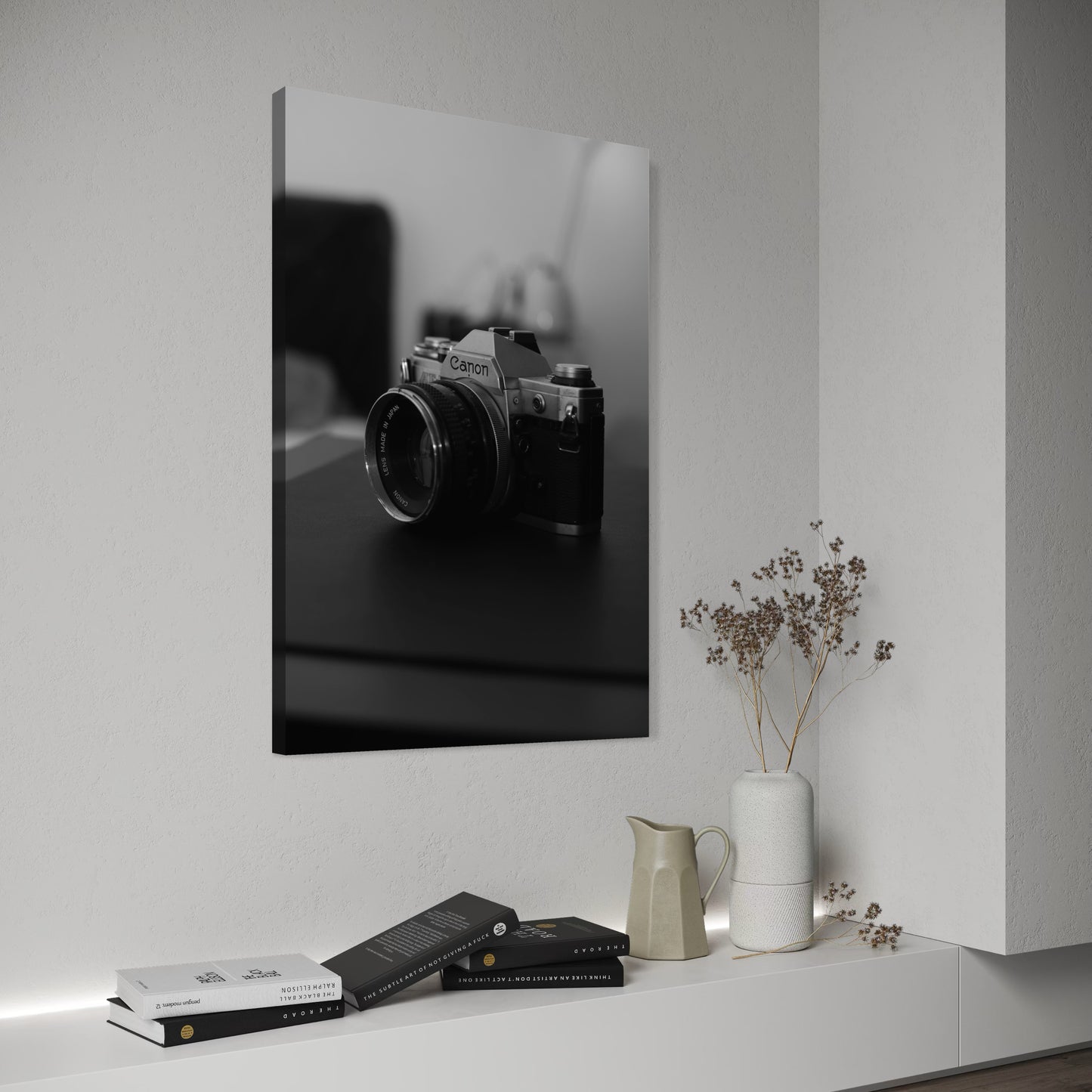 Cuadro decorativo canvas Enfoque Analógico