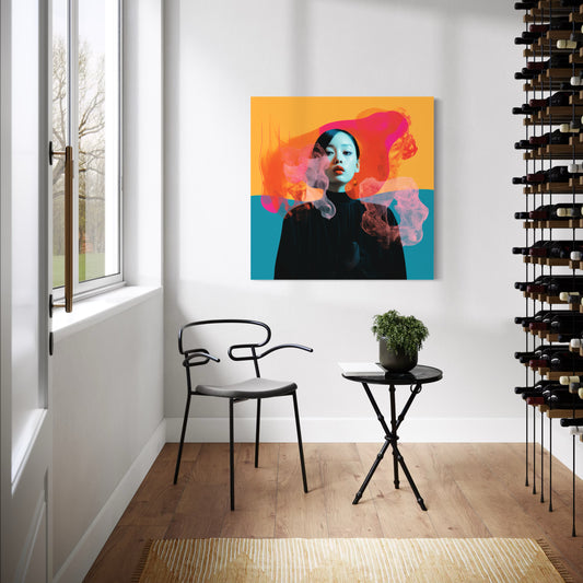 Cuadro decorativo canvas Aura