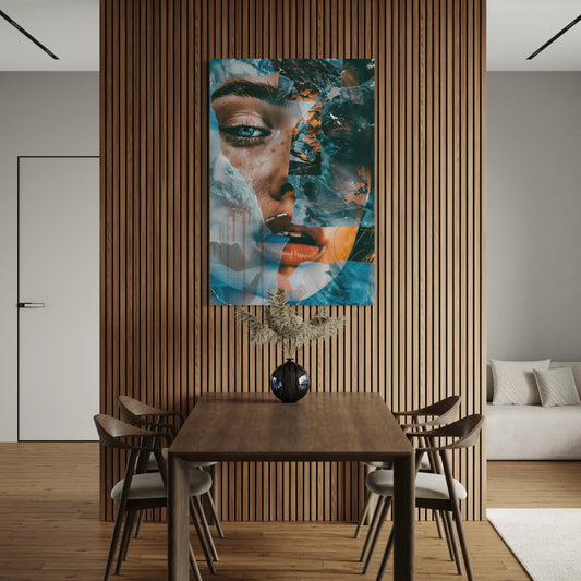 Cuadro decorativo canvas Ojos de Glaciar