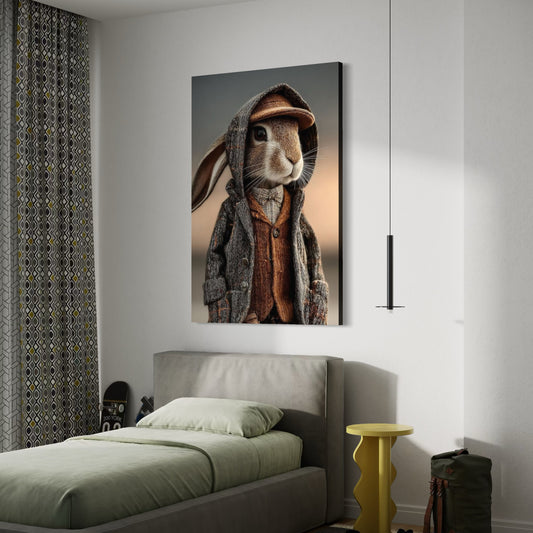 Cuadro decorativo canvas Conejo 007