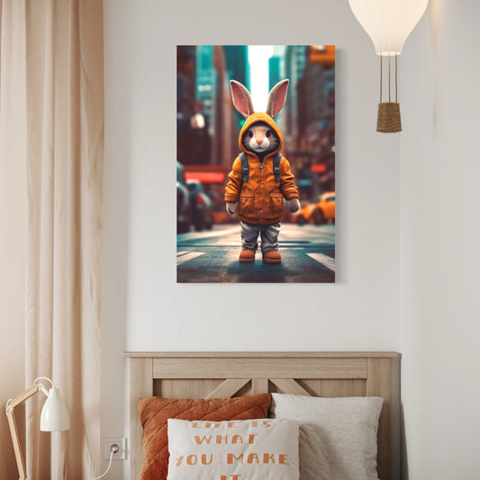 Cuadro decorativo canvas Conejo 006