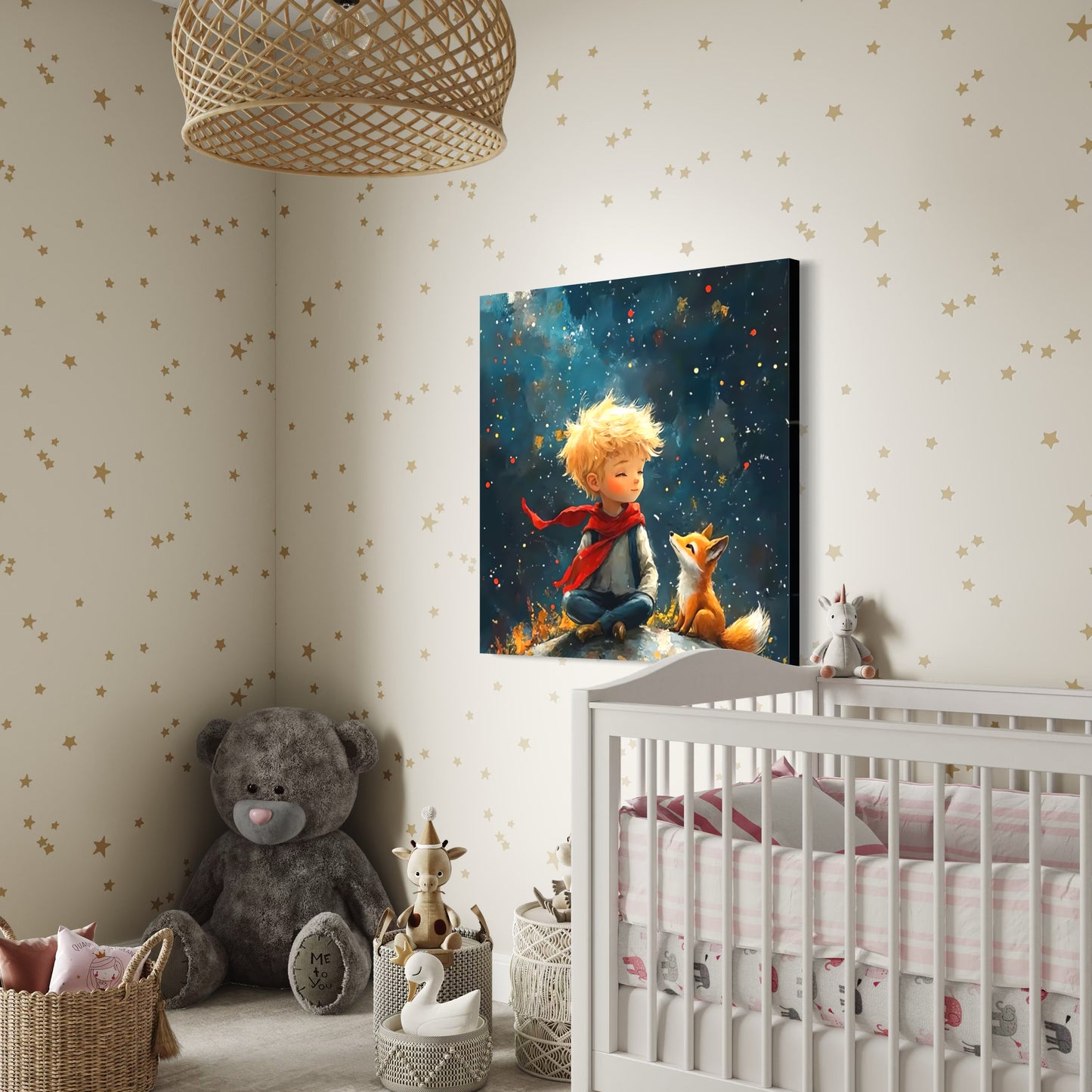 Cuadro decorativo canvas El Principito