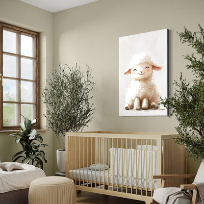 Cuadro decorativo canvas Borreguito 001