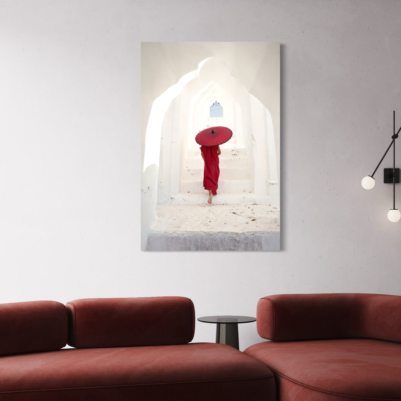 Cuadro decorativo canvas El camino del Monje 002