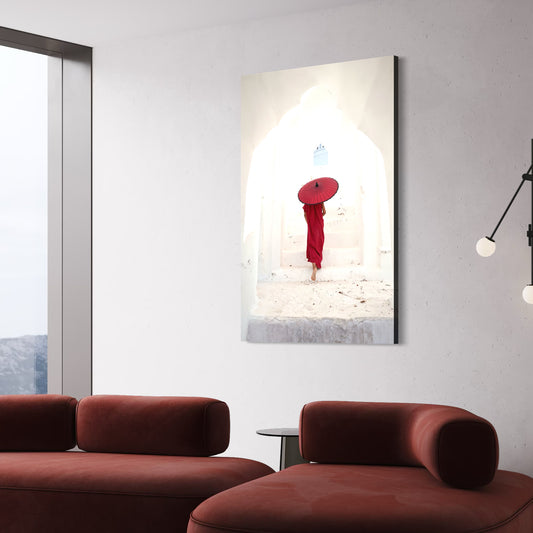 Cuadro decorativo canvas El camino del Monje 002