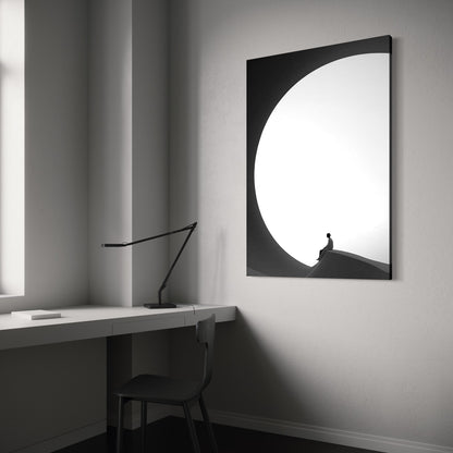 Cuadro decorativo canvas Meditación 006