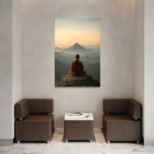 Cuadro decorativo canvas Meditación 007