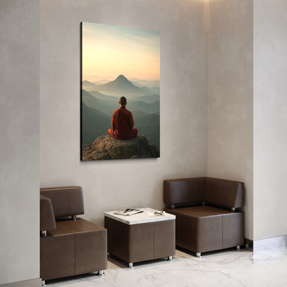 Cuadro decorativo canvas Meditación 007