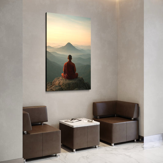 Cuadro decorativo canvas Meditación 007