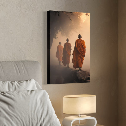 Cuadro decorativo canvas El camino del Monje 003
