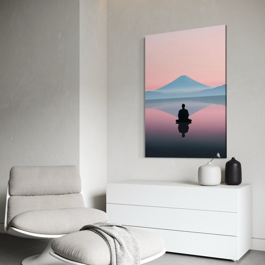 Cuadro decorativo canvas Meditación 005