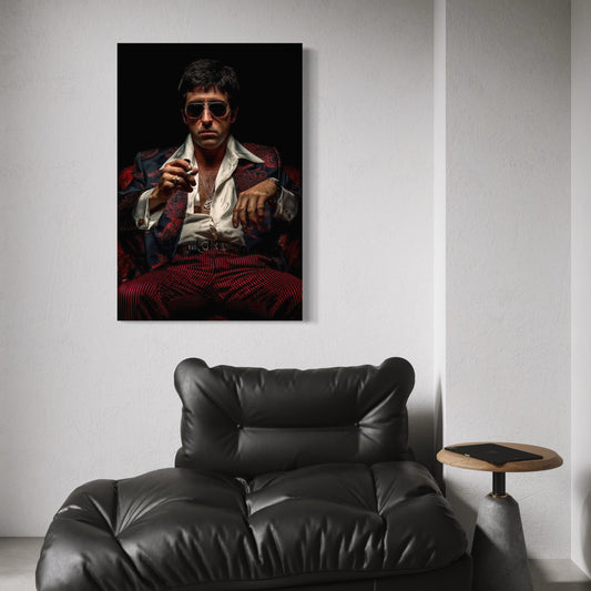 Cuadro decorativo canvas Tony Montana 004