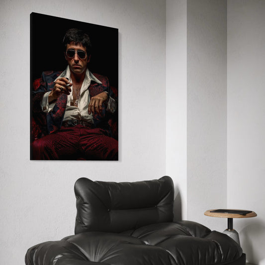 Cuadro decorativo canvas Tony Montana 004