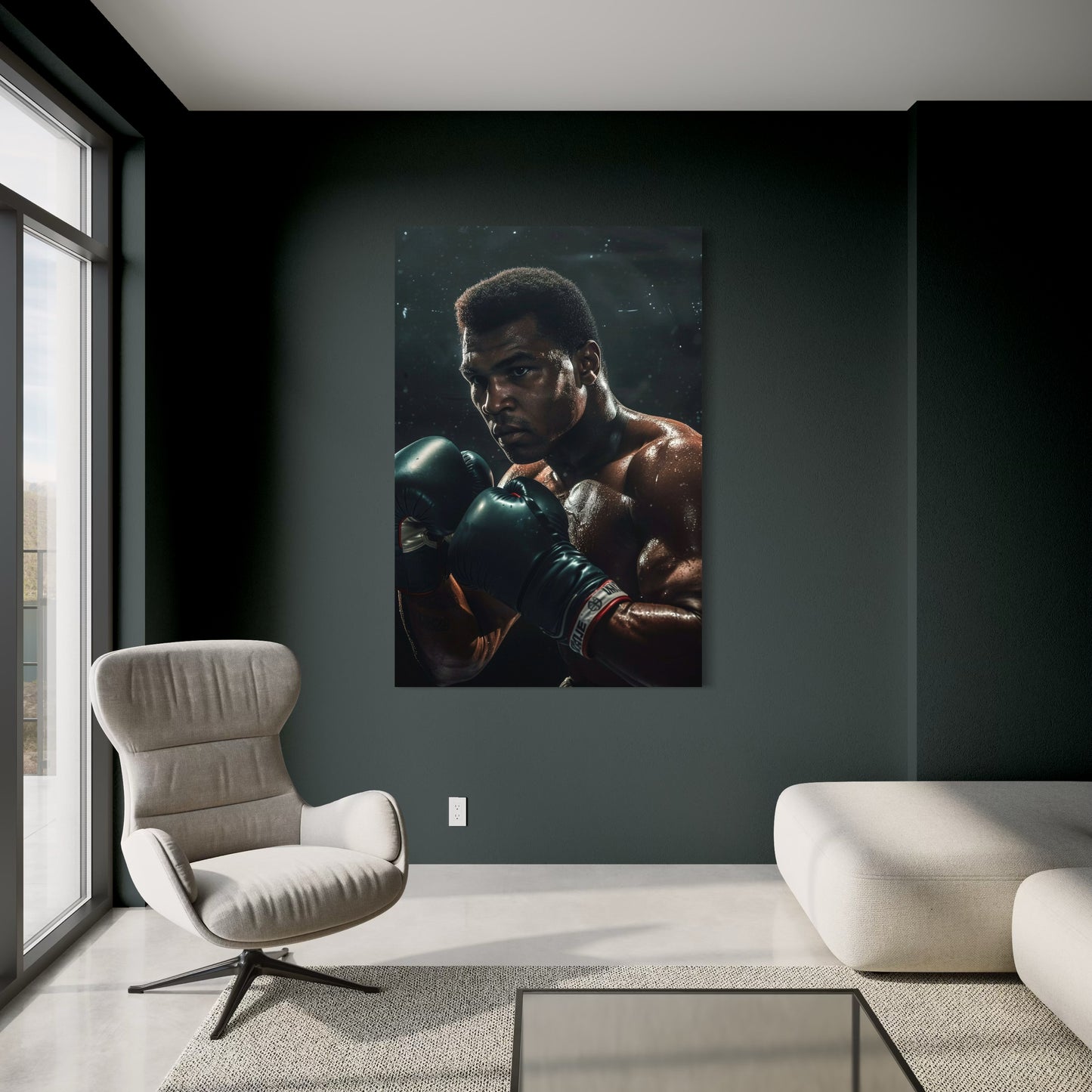 Cuadro decorativo canvas Ali 006