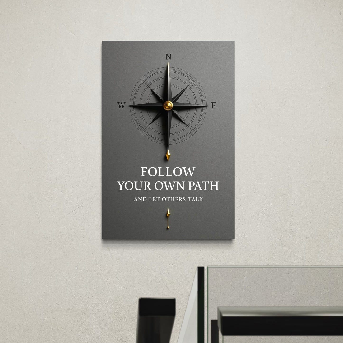 Cuadro decorativo canvas Follow Your Own Path