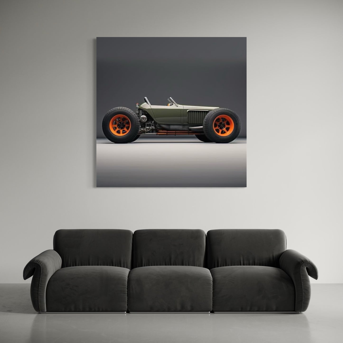 Cuadro decorativo canvas Hot Road 015