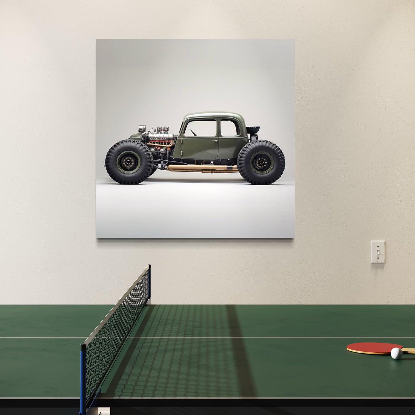 Cuadro decorativo canvas Hot Road 014