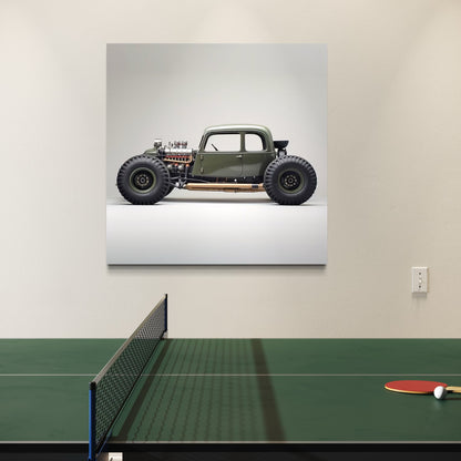 Cuadro decorativo canvas Hot Road 014