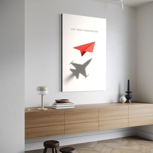 Cuadro decorativo canvas Use your imagination